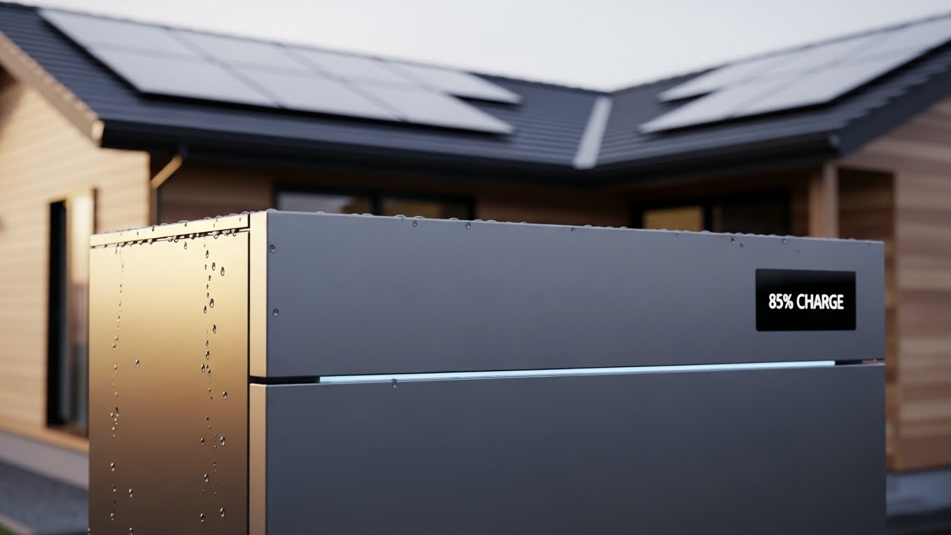 蓄電池のついた住宅